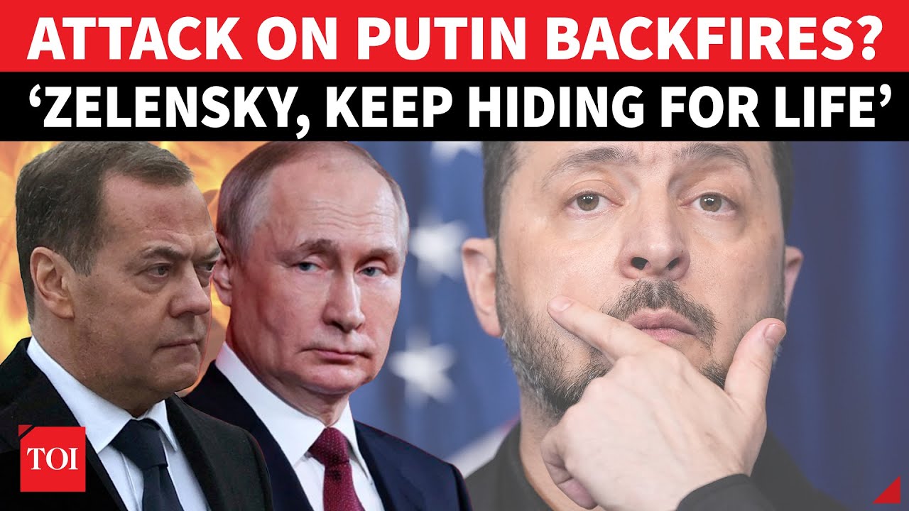 Medvedev&rsquo;s OMINOUS Wish After Zelensky &lsquo;ORDERS ATTACK&rsquo; On Putin&rsquo;s Home | &lsquo;Grim Reaper Breathing&hellip;&rsquo;