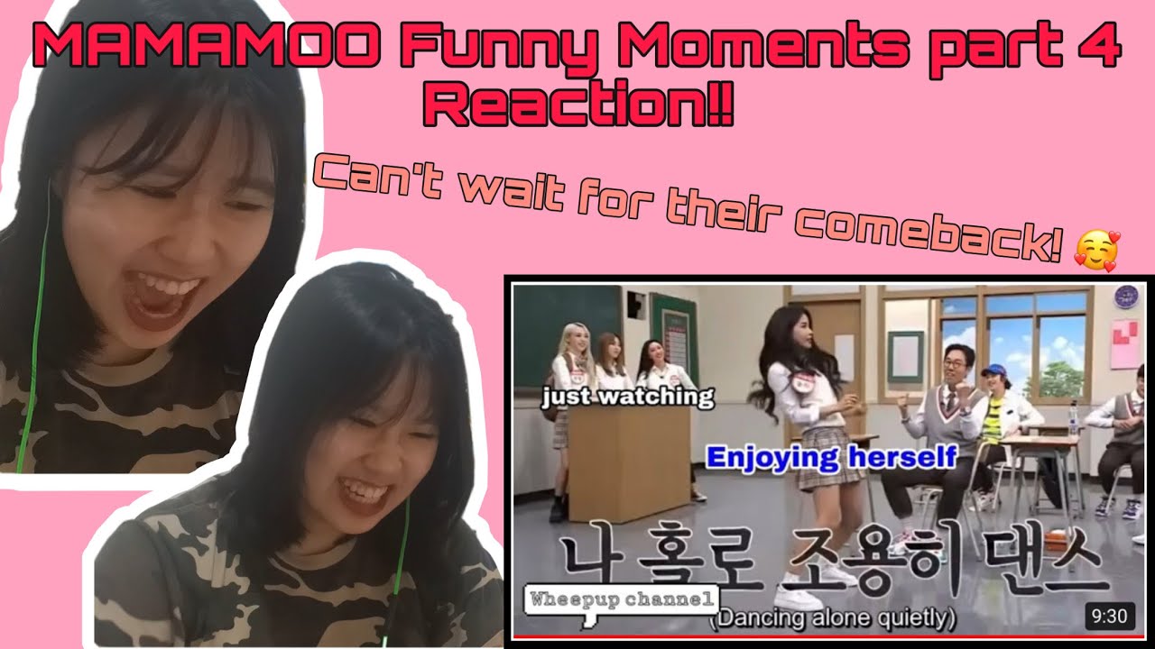 MAMAMOO funny moments part 4 First Time Reaction! 😂 By Wheepup Channel