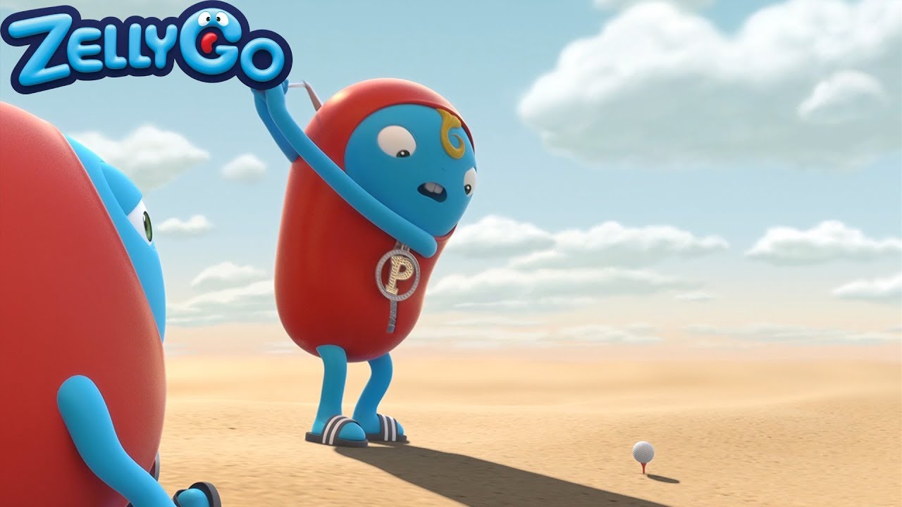 ZellyGo - The Golf Prodigy | HD Full Episodes | Funny Cartoons for Children | Cartoons for Kids