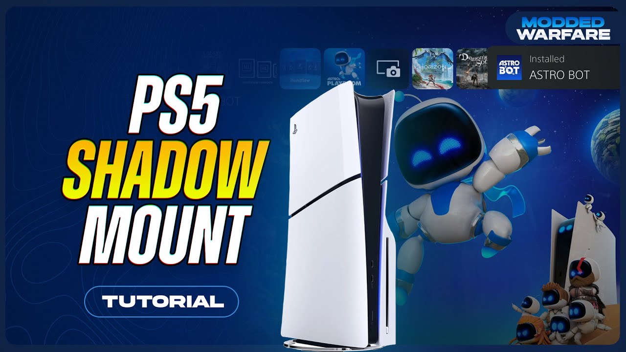 Простой способ установить игры для PS5 с помощью новой бета-версии ShadowMount!