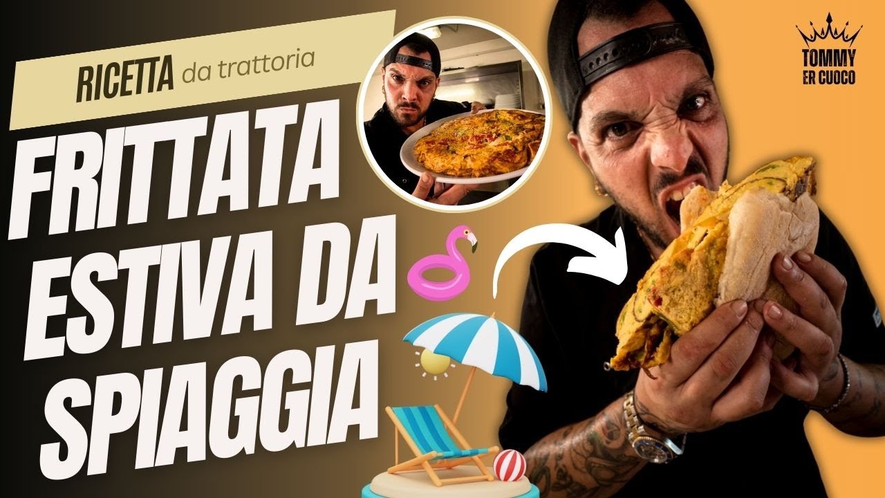 FRITTATONA estiva! Il panino da portare al mare