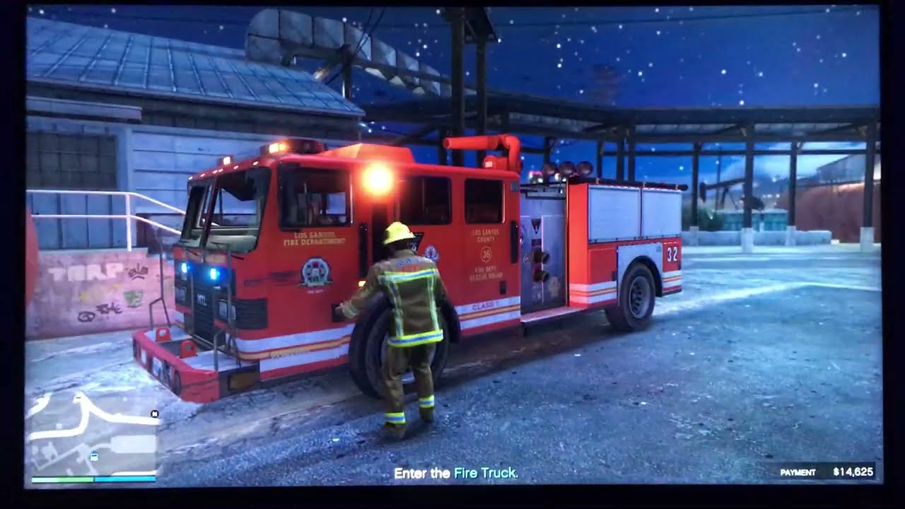 gta online ps4 werken bij de brandweer