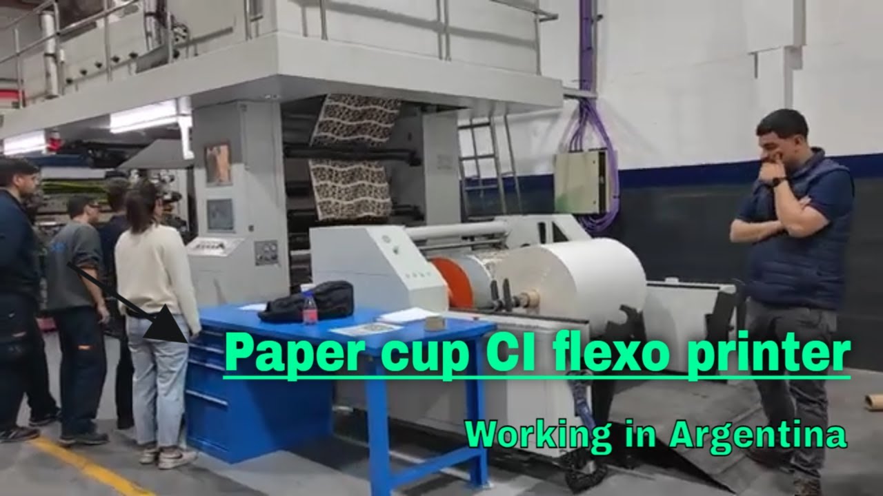Unlock Incredible Printing Power With Our 6-color High Definition Ci Flexo Machine!