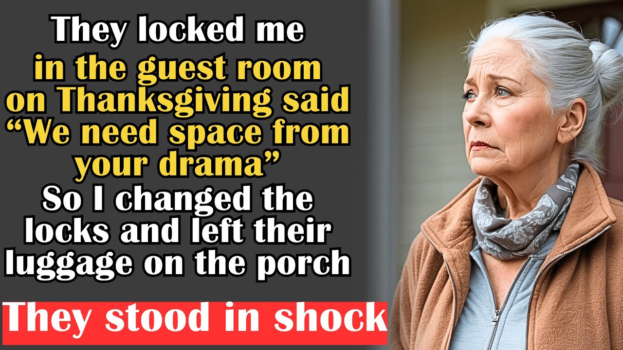 They Locked Me in the Guest Room During Thanksgiving — So I Locked the Front Door With My New Keys