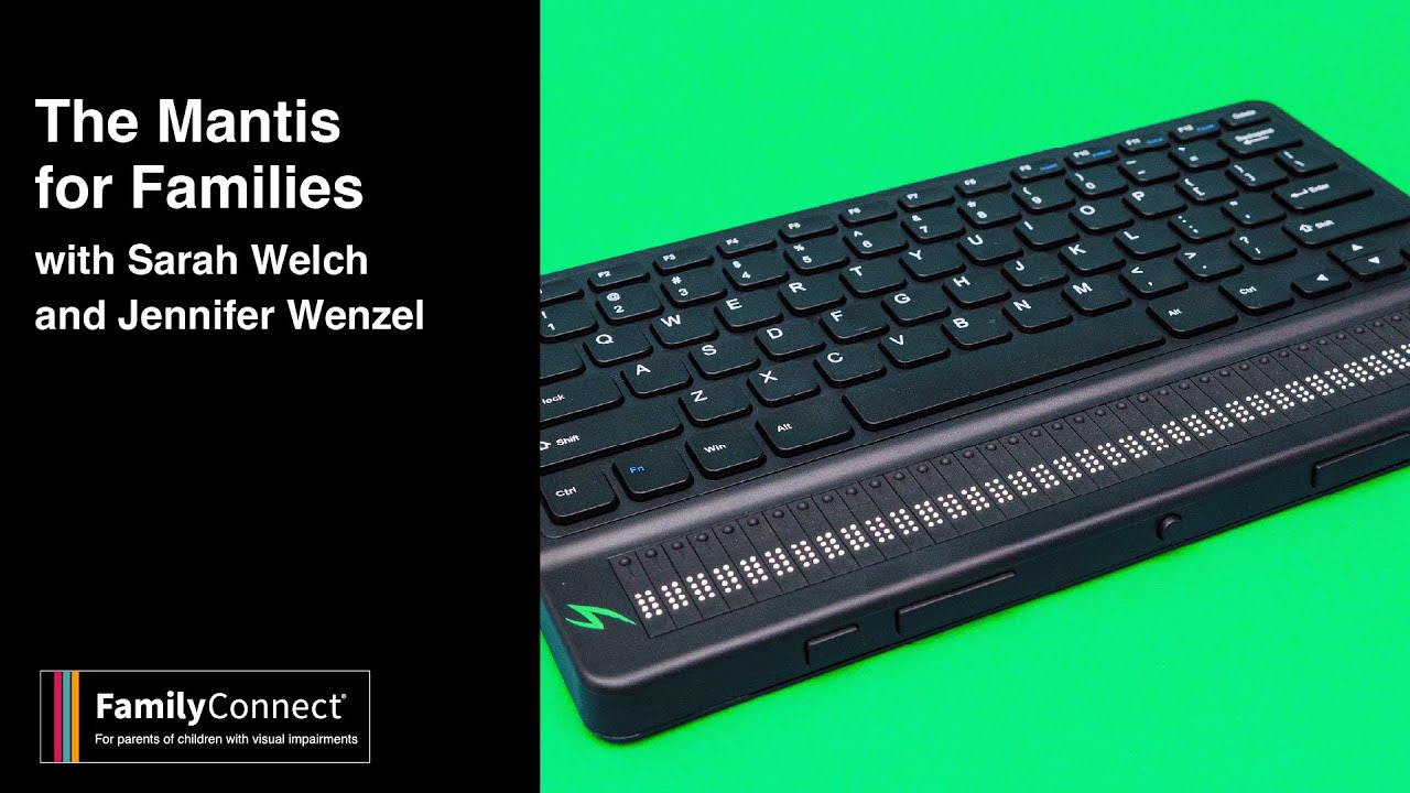 Introducing Mantis Q40: A Refreshable Braille Display with a Full QWERTY Keyboard