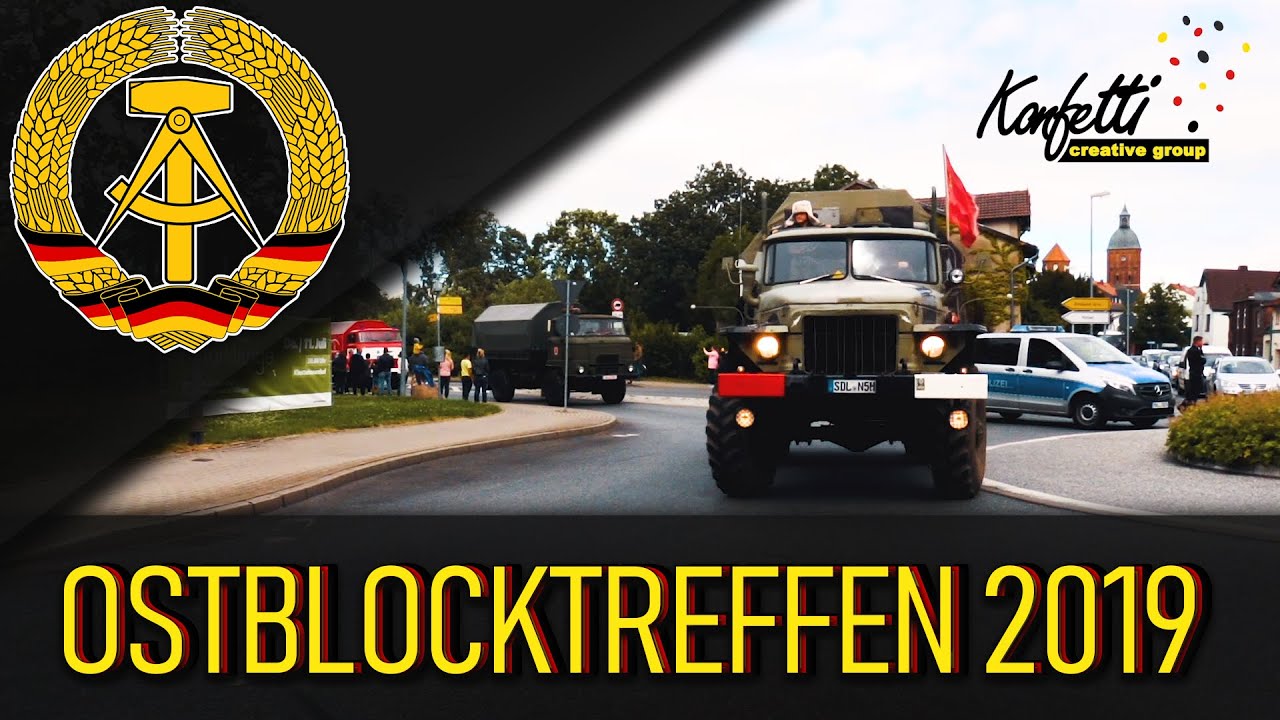 Ostblocktreffen Pütnitz 2019 - Fahrzeugparade