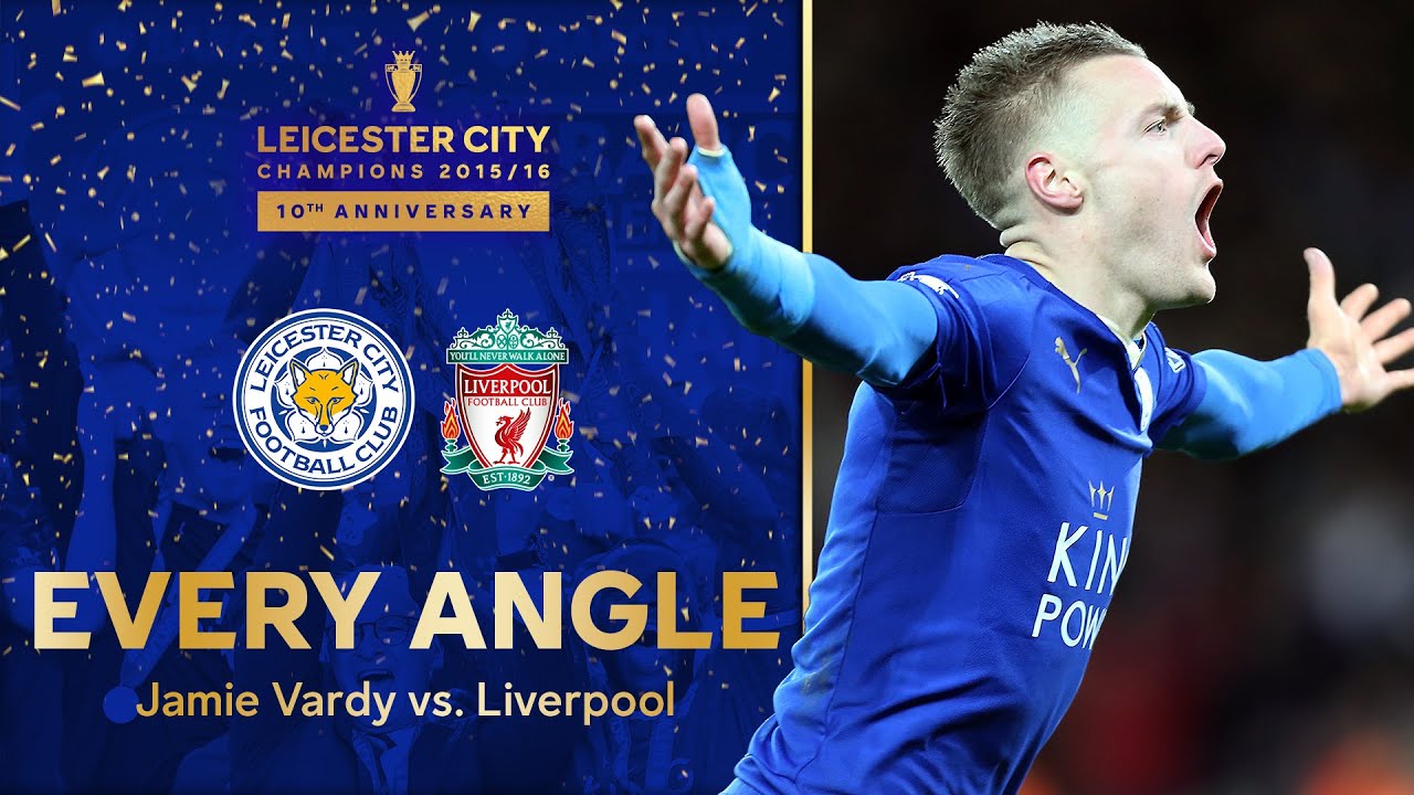 INCREDIBLE Vardy Volley Against Liverpool! 🤯 | Every Angle Of An Iconic Premier League Goal