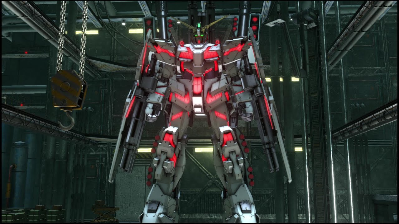 Gundam Battle Operation 2 MOVESET PREVIEW - Full Armor Unicorn