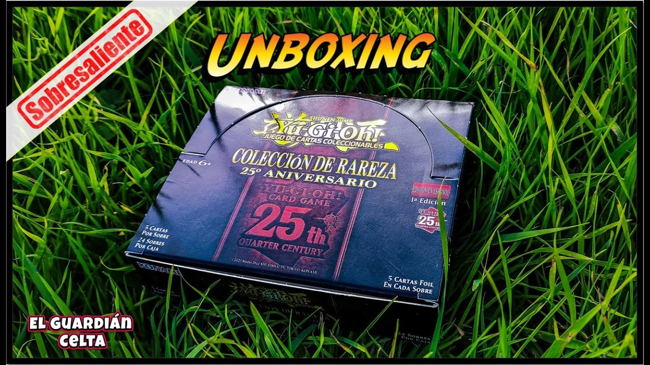 Unboxing Yu-Gi-Oh! JCC Colección de Rareza 25º Aniversario -  BRILLA TODO