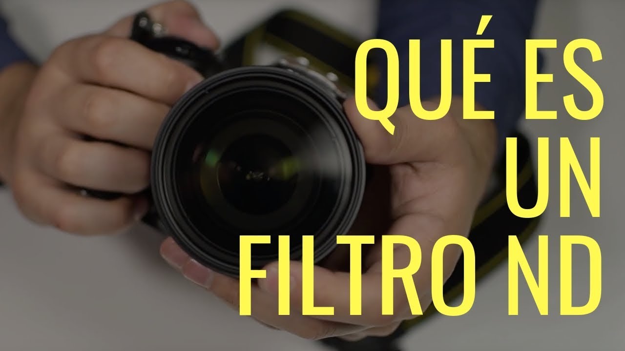 &iquest;Qu&eacute; es un Filtro ND?