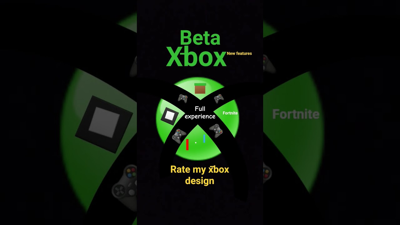 rate my xbox design pls just 1 like and subscribe to support me 😭