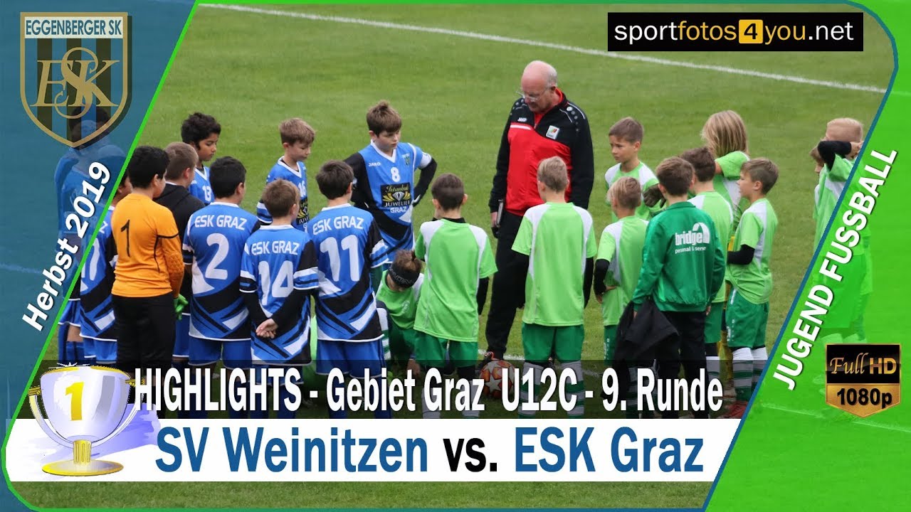 🏆 U12 SV Weinitzen 🆚 ESK Graz 🏆 vom 02.11.2019