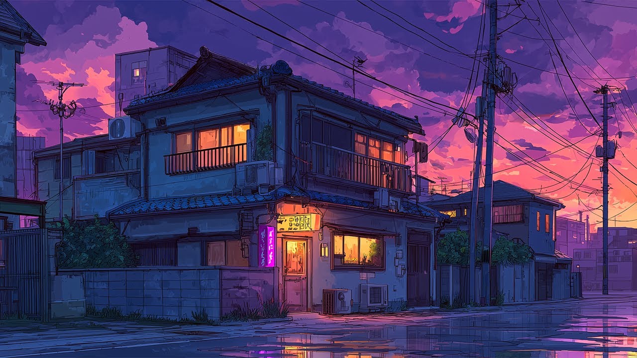 Tokyo Nights in the Rain 🌙 Chill Lofi Playlist | Vintage 80s & 90s Japan Vibes