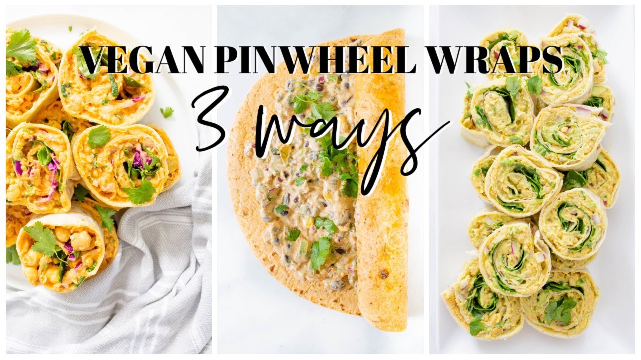 Vegan Pinwheels 3 Ways | This Savory Vegan