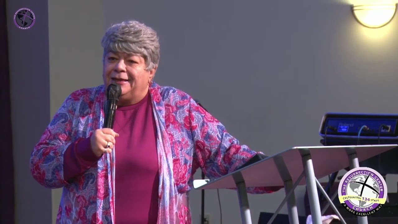 Bishop Roberta Thomas at The Resurrection Center Church February 8th, 2026q “From Hearing to Doing”.