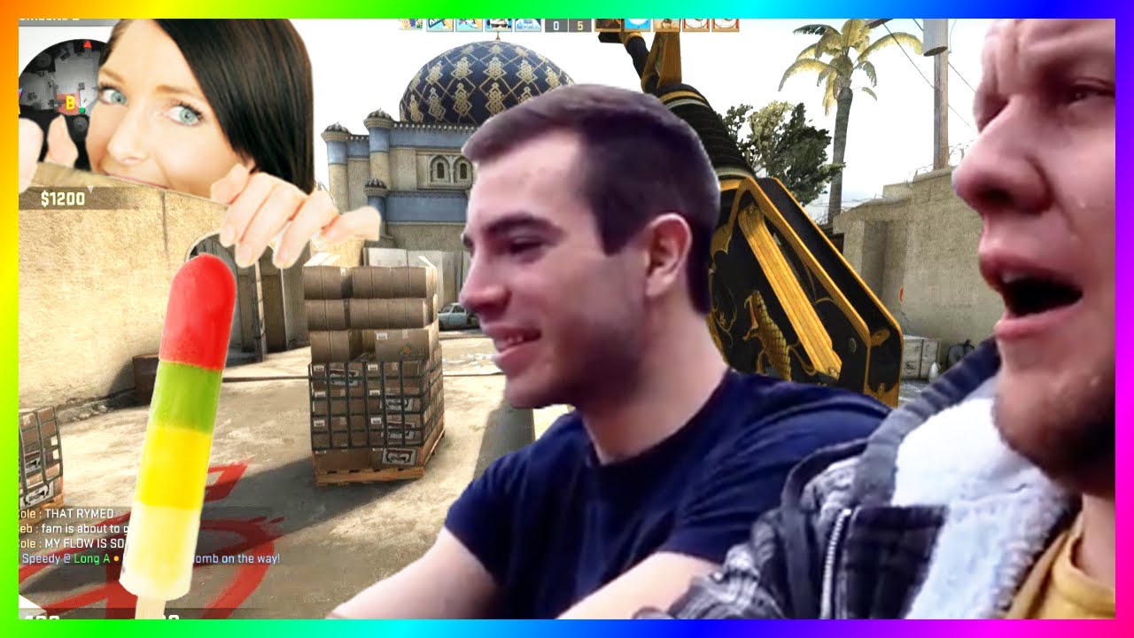 CS:GO MP9 ACE & Speedy Can Suck His Own D*%! (CS:GO Competitive Funny Moments With The Crew)