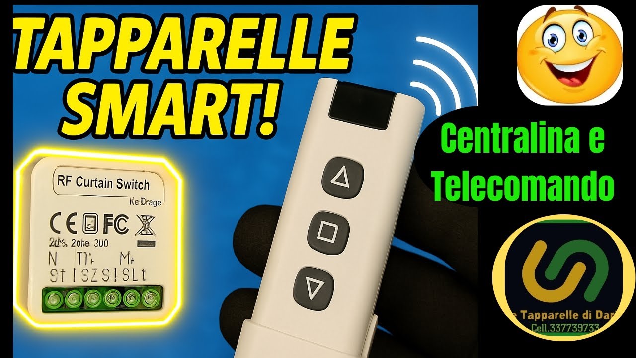 Centralina Tapparelle con Telecomando: marca Tedeligo vediamo come funziona !!!