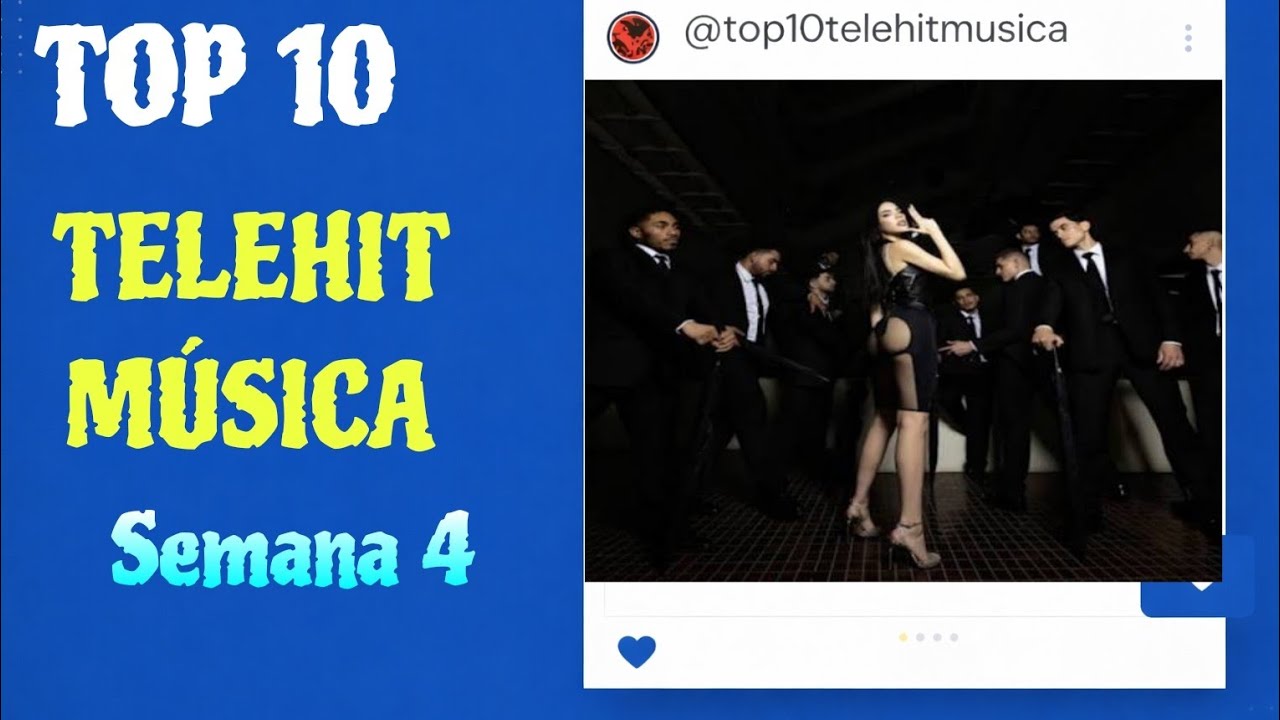 Top 10 De Telehit Música Enero | Del 24 Al 30 De Enero ( Semana 04 )