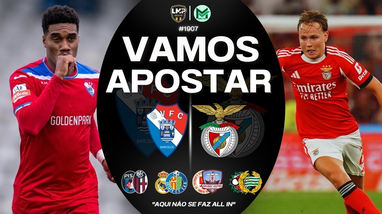 Segunda-feira para golos e surpresas com Vamos Apostar 1907.