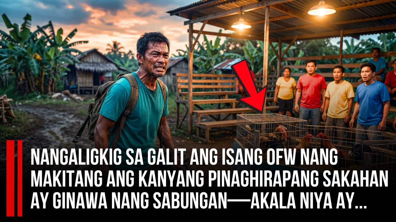 NANGALIGKIG SA GALIT ANG ISANG OFW nang makitang ang kanyang pinaghirapang sakahan ay ginawa nang...