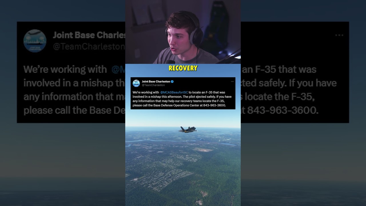 Истребитель F-35 только что пропал...
