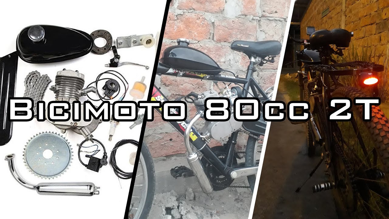 Bicimoto Unboxing Kit 80cc 2T / Armado y Funcionamiento | Mr. Yisus