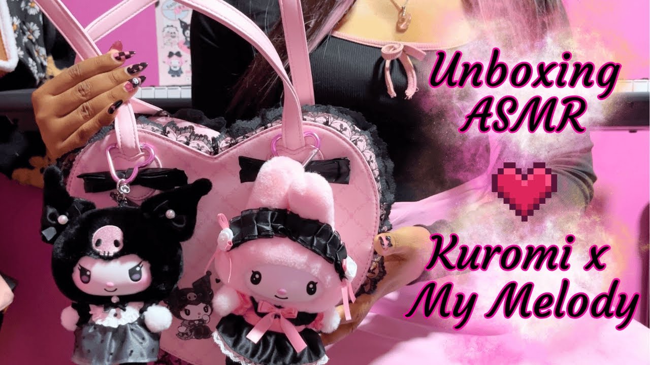 Sanrio Blind Box Opening 🎀 Kuromi x My Melody | ASMR