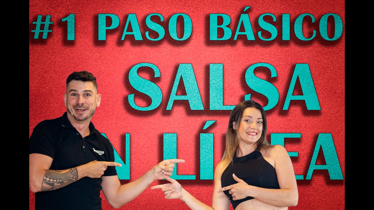 Aprende a bailar salsa desde cero paso a paso. Paso basico de salsa y Cross Body.