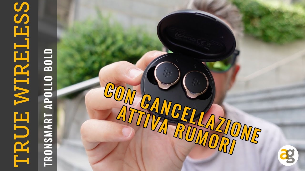 Recensione CUFFIE Tronsmart con CANCELLAZIONE ATTIVA RUMORI