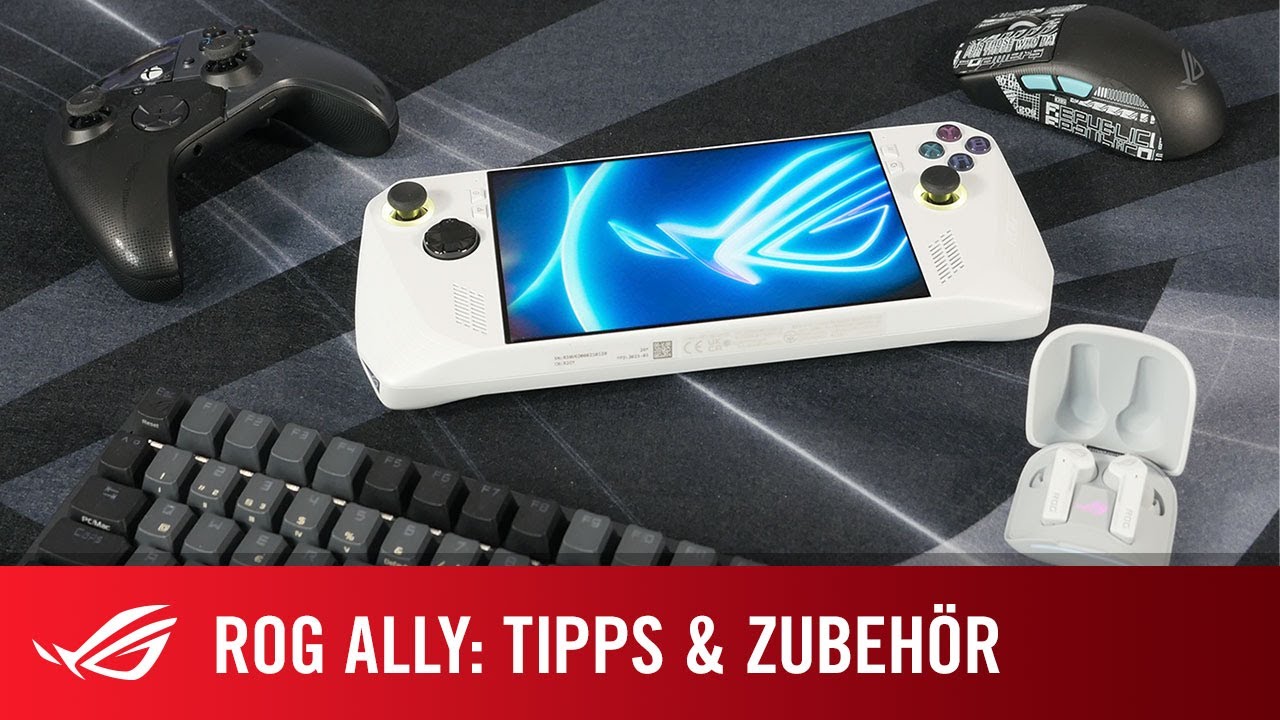 ROG Ally Tipps für den Start und Zubehör