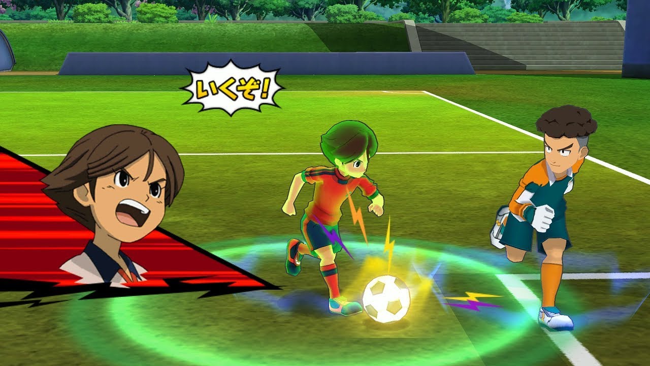 Inazuma Eleven Go Strikers 2013 Sekai Senbatsu Kai Vs Raimon GO Wii 1080p (Dolphin/Gameplay)
