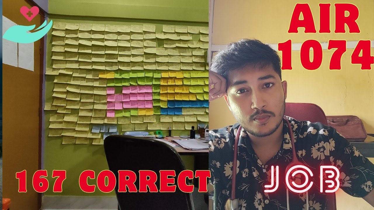 My NEET PG Journey || How I Cracked NEET PG With a JOB|| Know What Not To Do ||BTR enough??