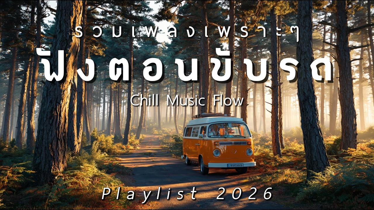 รวมเพลงเพราะๆ ฟังสบายตอนขับรถ 2026 Vol.73 - Chill Music Flow