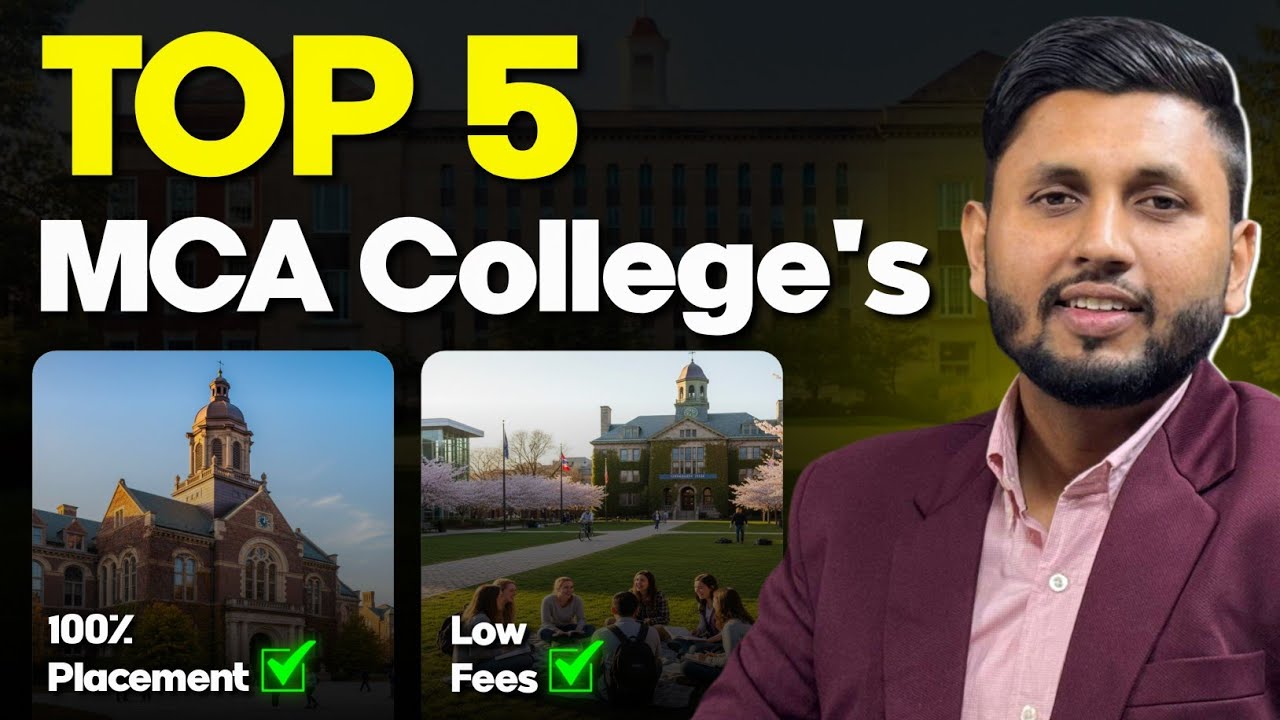 Top 5 MCA Colleges In India | Best MCA Online & Regular Colleges | Fees, Eligibility & Career Scope