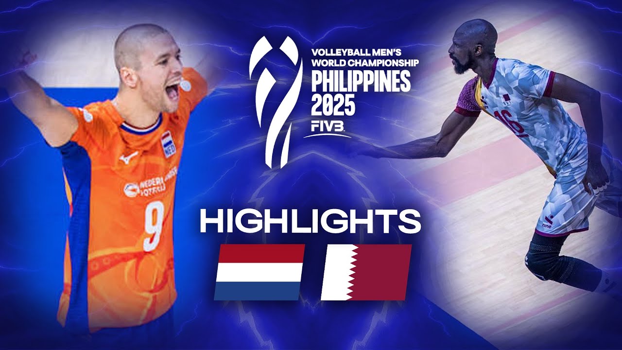 Netherlands 🇳🇱 vs. Qatar 🇶🇦 - Highlights | Men's World Championships 2025