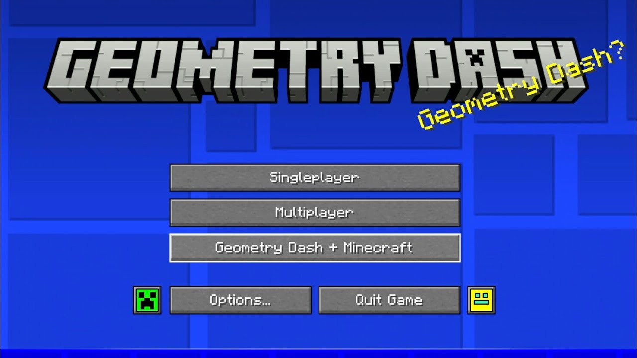 MINECRAFT DASH (All Levels 1~29 / All Coins) | Geometry Dash + Minecraft