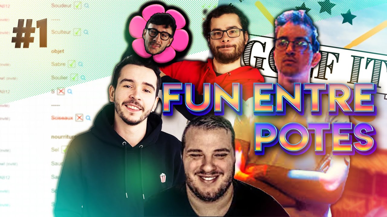 Du feat et du FUN : Petit Bac et Golf it avec PA, PONCE, ETOILES et LOWAN