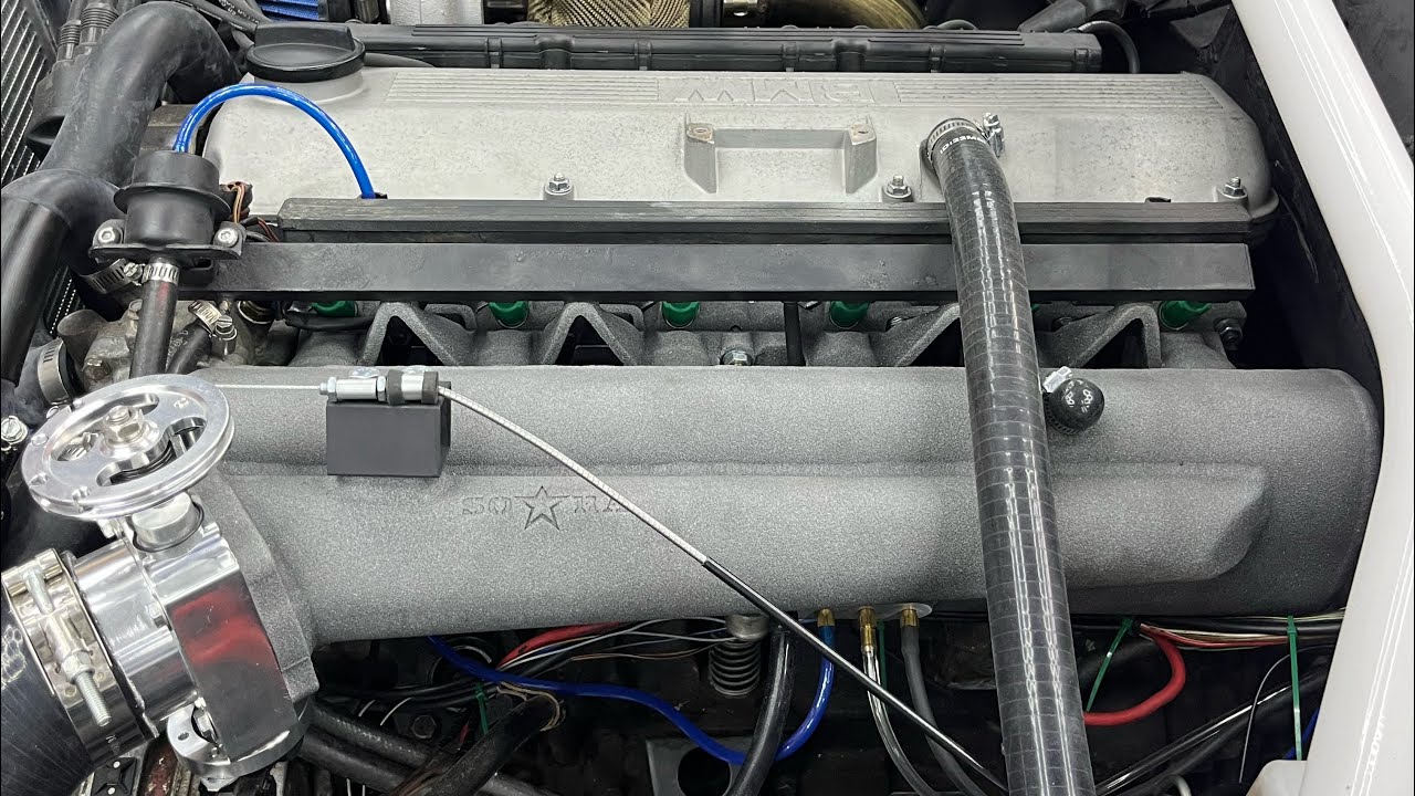Sora Performance M20 intake manifold review and fitment + throttle body and cable mounting | E30