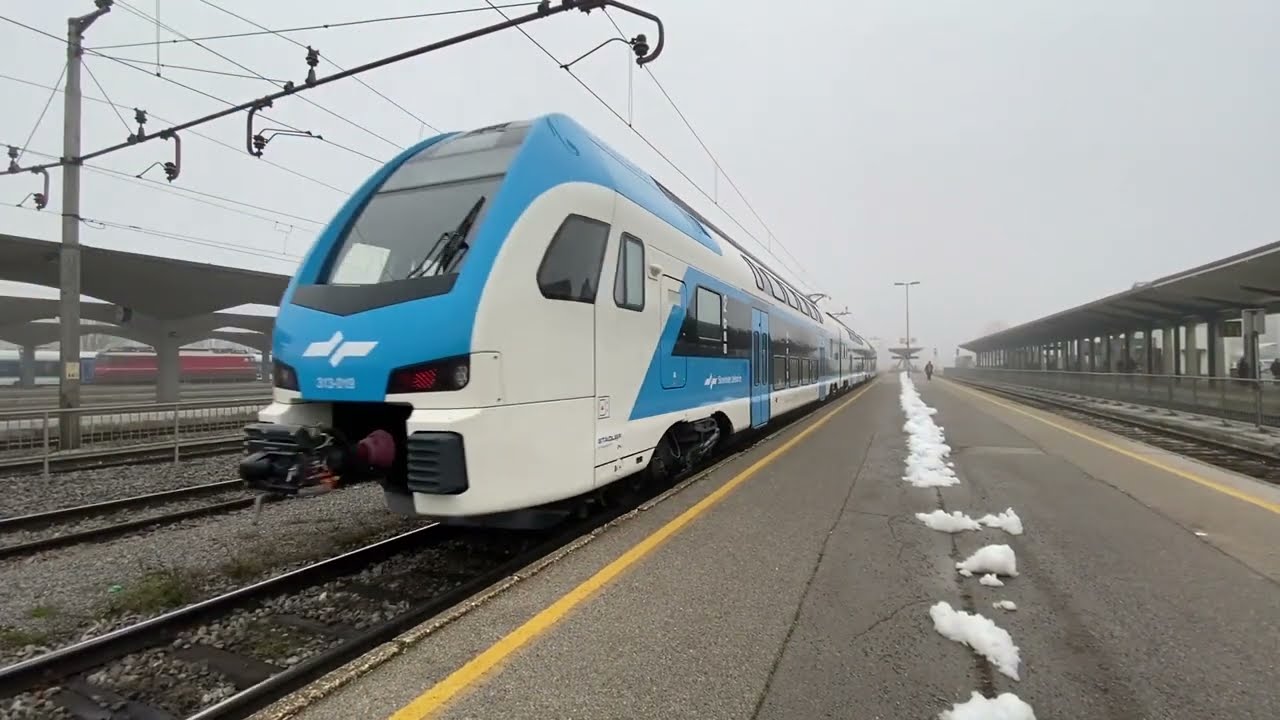 Dvonadstropni (dvopodni) električni vlaki KISS. Slovenske železnice