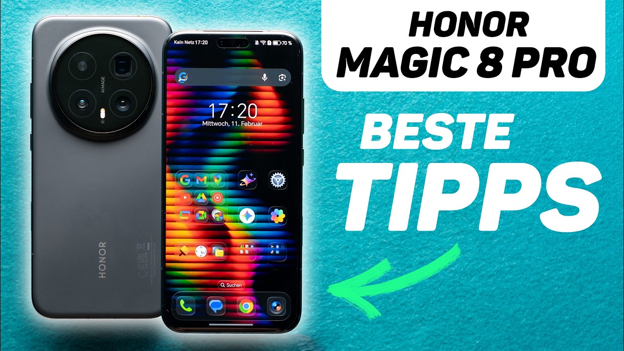 Honor Magic 8 Pro: Die 10 besten Tipps & Tricks für Magic OS 10!