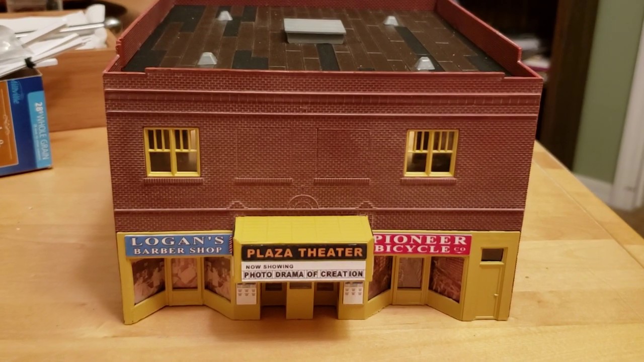 PLAZA Theater Kitbash Video Update #1