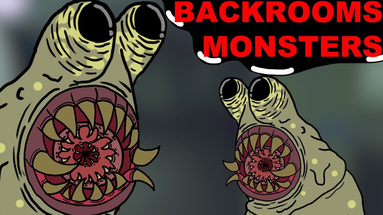 BACKROOMS ENTITIES - Reviooks, Splats, and Wallpaper Wraiths