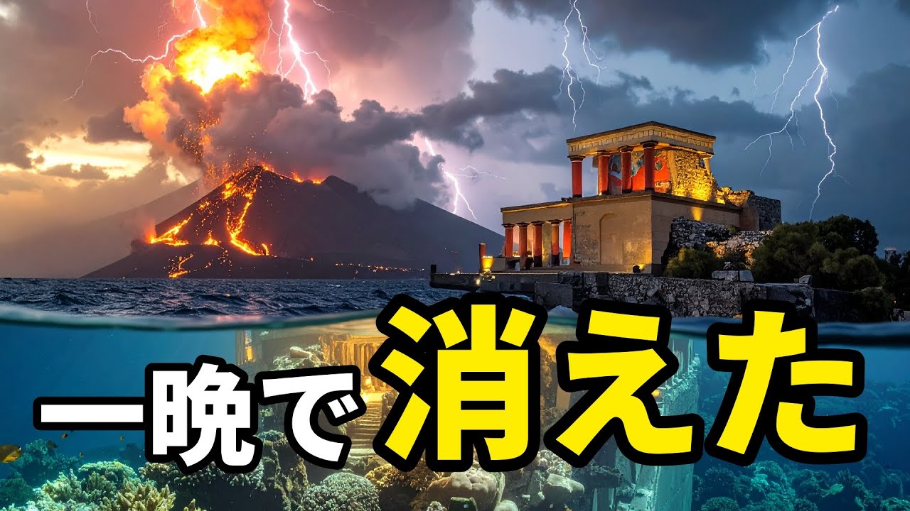 クレタ島に栄えた謎の海洋国家ミノア文明 文字が読めないけど超ハイテクだった？