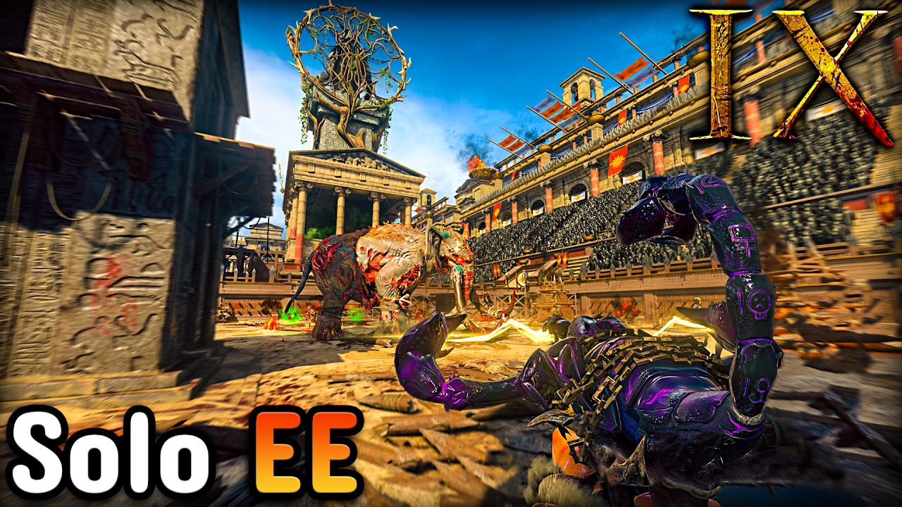 Насколько сложно пройти пасхалку на карте IX в одиночку? (Black Ops 4 Zombies)