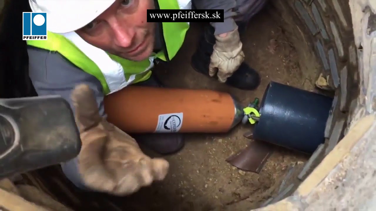 pfeiffersk – berstlining do kanalizacie 1