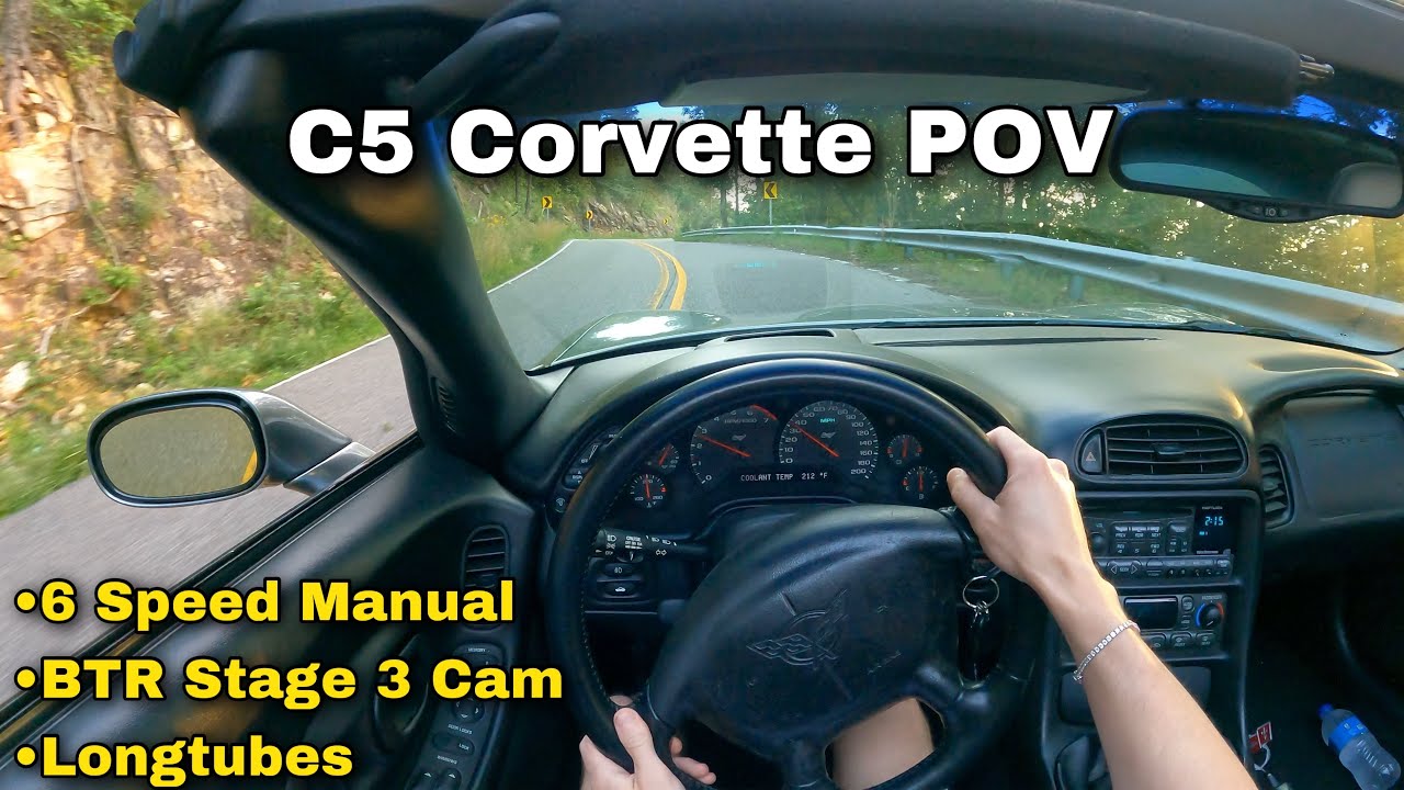 LOUD C5 Corvette 6 Speed Manual POV Driving // RAW AUDIO // NO TALKING
