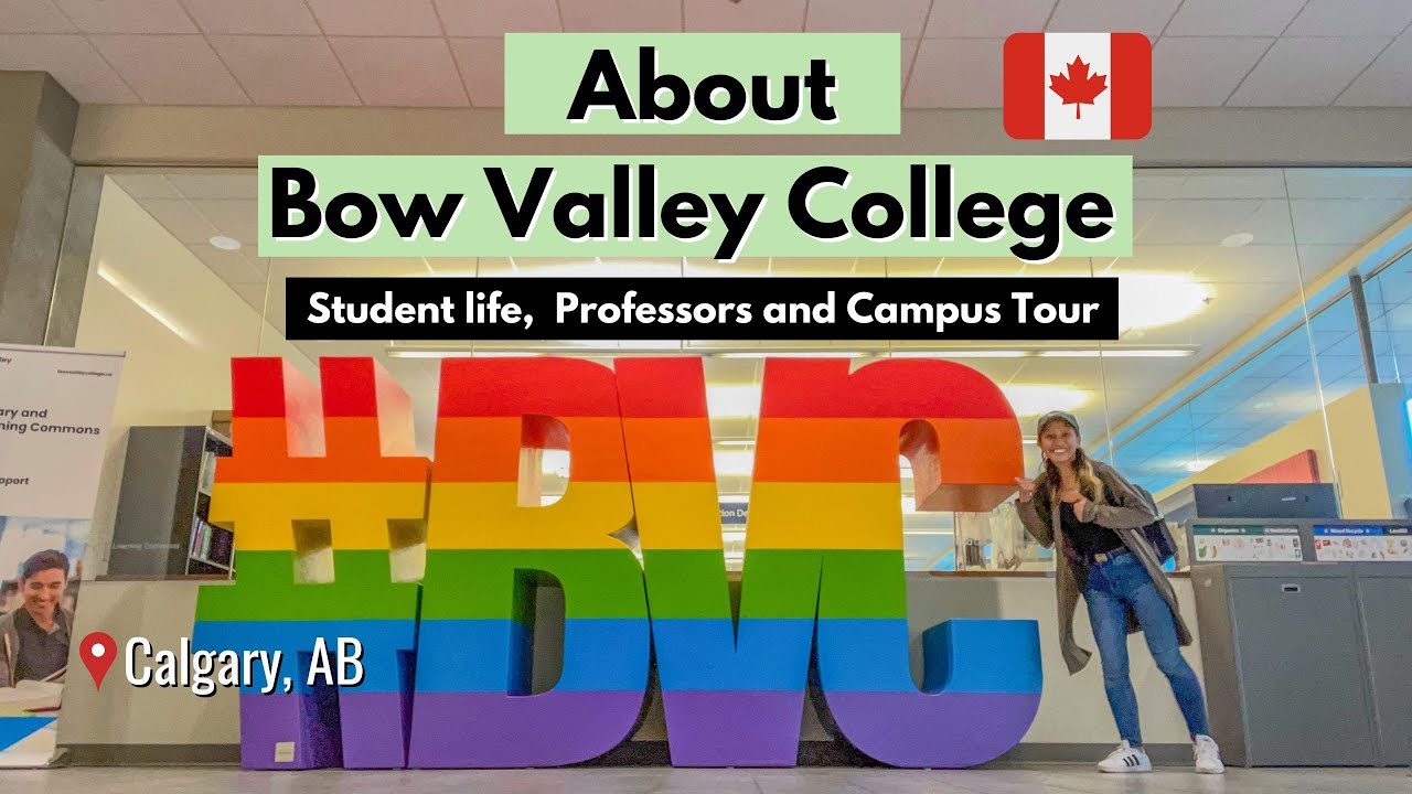 Bow Valley College Campus Tour & Services | My International Student Diary, Ep 3