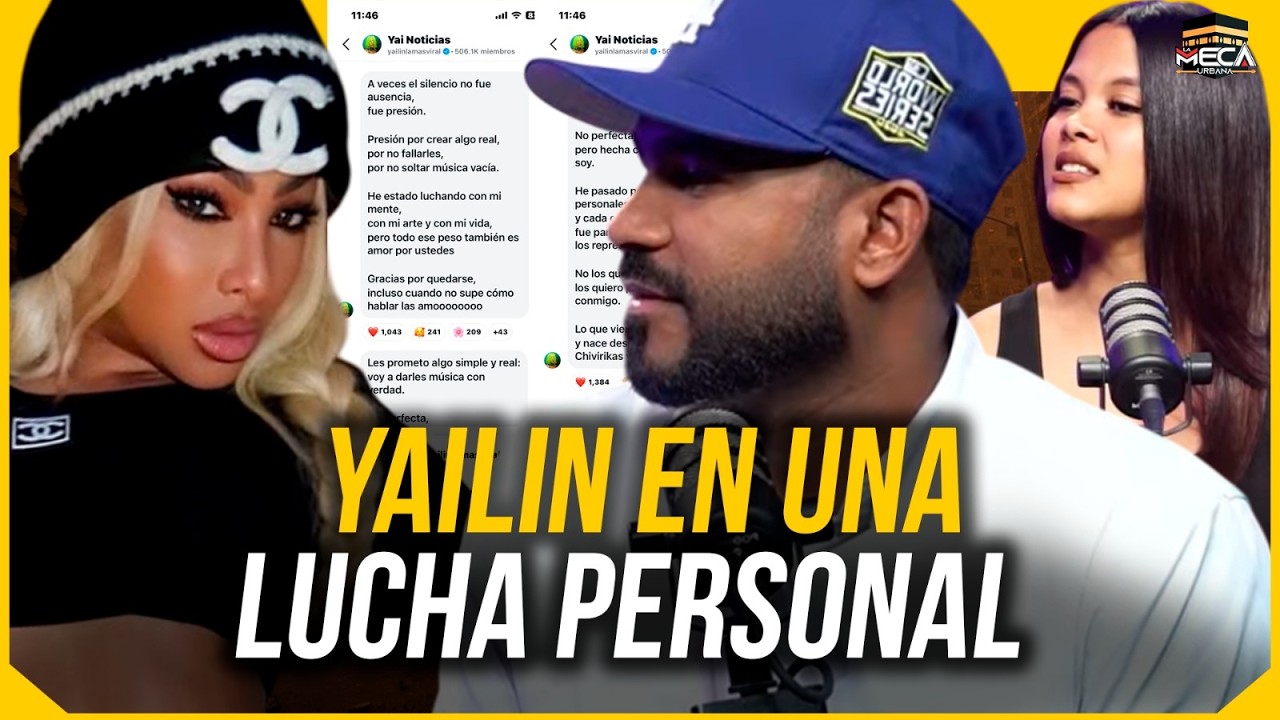 YAILIN DICE ESTAR EN UN MAL MOMENTO PERSONAL !