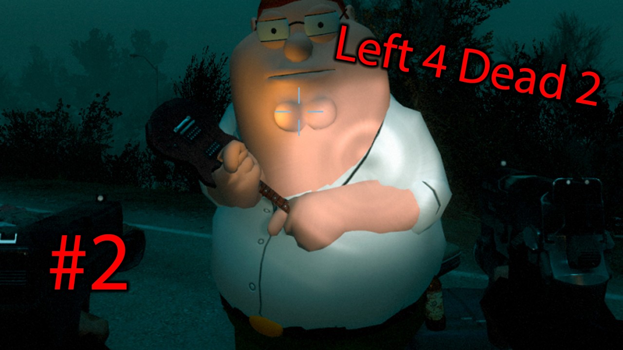 Left 4 Dead 2 mas eu achei o peter griffin