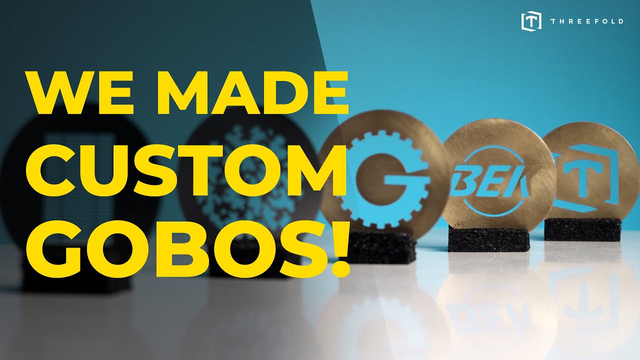 We made our own gobos for the Aputure Spotlight! How'd we do it?